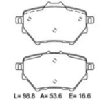 past. freno bramax haval / dongfeng partner (p)