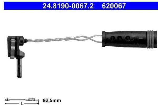 sensor freno dp93mm w205 clase c 16 c 250