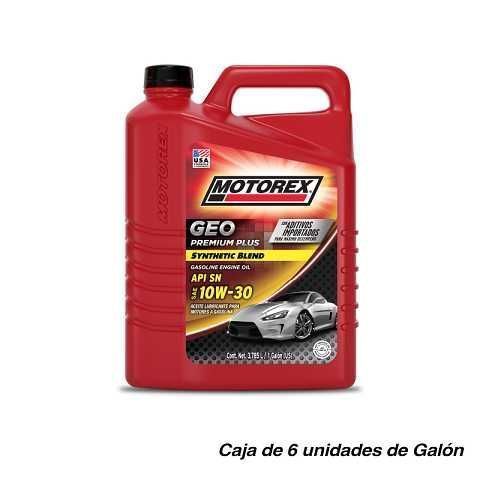 aceite motorex 10w30 gl geo premium plus synthetic blend