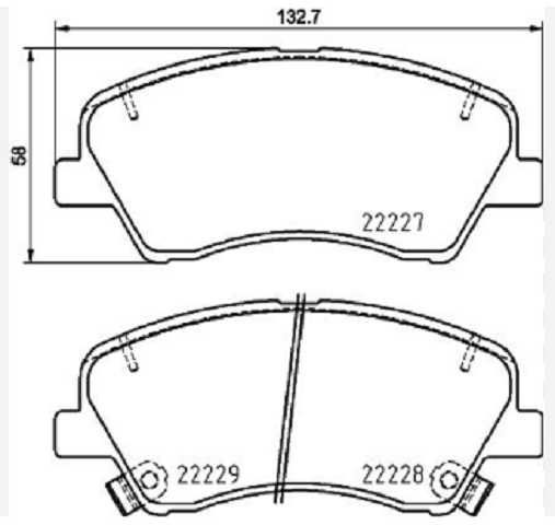 past freno sangsin kia stonic d2190 8806