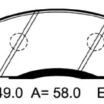 past freno ls santa fe hyundai h1 sangyong kyron sp 1115