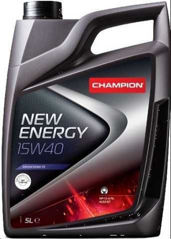 aceite champion 15w40 new energy api ci 4 acea e7 (5lt)(4/5lt)(mineral/auto)