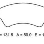 past. freno toyota corolla 1.6 (10238 gx) chery tiggo 2.4 
