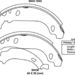 zapata freno xtender peugeot 206