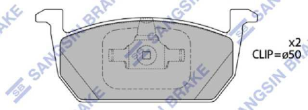 past. freno sangsin volkswagen t cross trendline 1.6 20 23 del