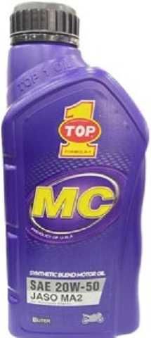 aceite 20w50 mc jaso ma2 (4t)(1lt)(12/1lt) (sintetico/moto (envase 1l)