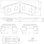 past. freno brembo (d) trail blazer ( 06) d882