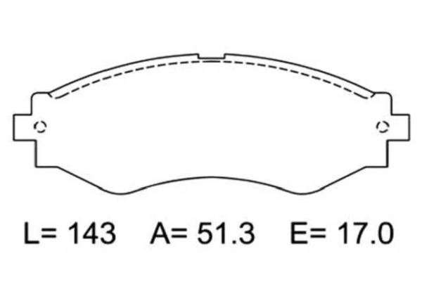past. freno brembo (d) aveo chevytaxi optra vivant nubira tacuma d1035