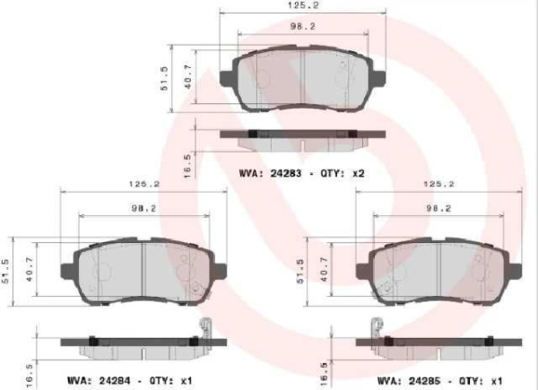 past. freno brembo (d) mazda 2 (11 15) changan cs15 d1454 8948