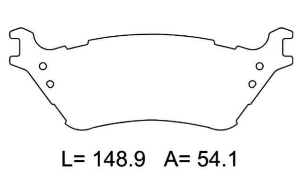 past. freno brembo (p) f150 (12 19) d1602 8816