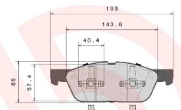 past. freno brembo (d) edge (16 21) d1818 9053 d1818 9053