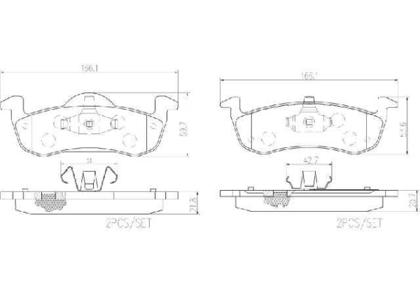 past. freno brembo (p) expedition (07 17) d1279 8395
