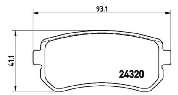 past. freno brembo (p) tucson ix cerato forte sportage r soueast dx3 d1157