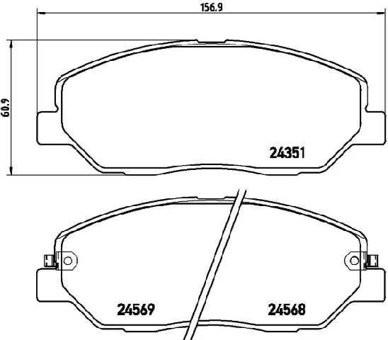 past. freno brembo (d) santa fe (07 12) sorento (12 14) korando (11 1 d1202 8322, d1202 8929, d1917 8929