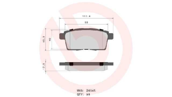 past. freno brembo (p) edge (07 10) cx7 (07 12) cx9 (07 17) d1259 8378, d1259 8807