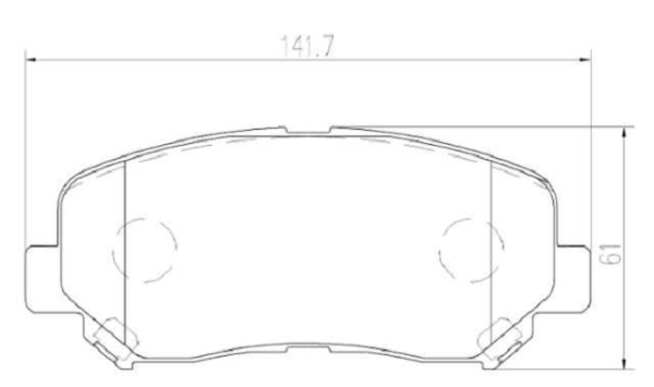 past. freno brembo (d) cx5 (12 22) d1623 8836