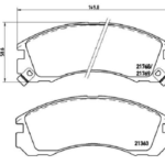 past. freno brembo (d) montero v6(92 00) sport gt 3000 eclipse (93 00 d530 7412, d723 7412