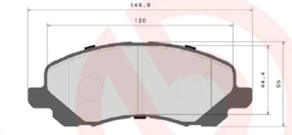 past. freno brembo (d) asx galant (02 06) lancer gt(08 ) outlander ba d866 7741