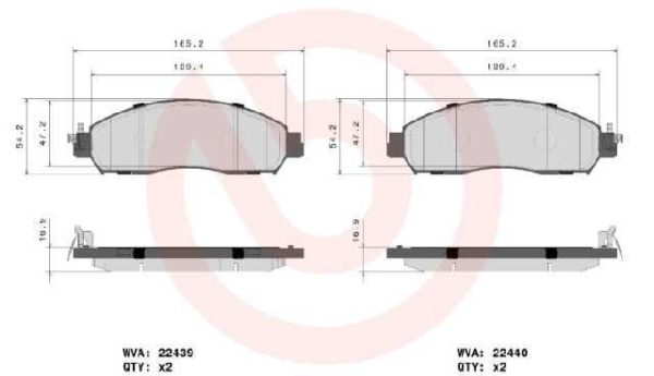 past. freno brembo (d) np300 frontier (15 19) rich 6 d1911 9141