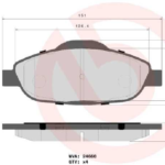 past. freno brembo (d) peug 308 3008 (07 09) d1696 8922