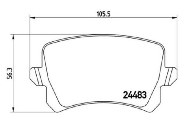 past. freno brembo (p) q3 ( 15) passat cc tiguan (14 16) haval h6 cou d1348