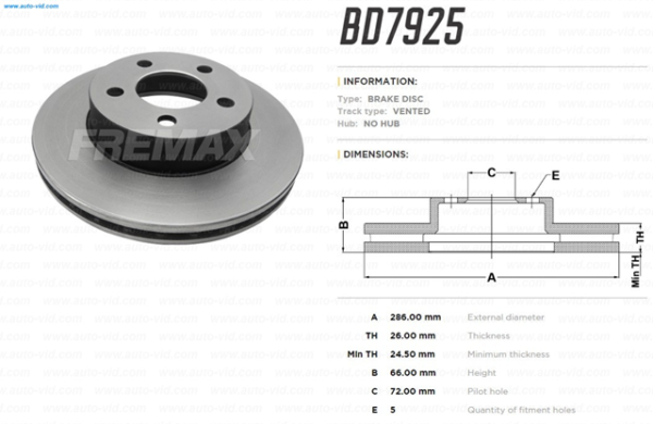 discf ford (d)(v)(5h)(286) explorer (95 01) ranger (98 02)