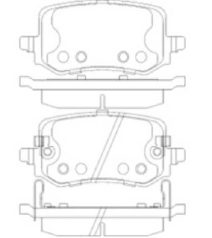 past freno ls (p) hyundai tucson ix35 2023 nx