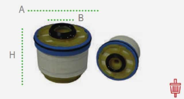 filtro redfil separador agua inferior dmax 3.0l (2015/ >)