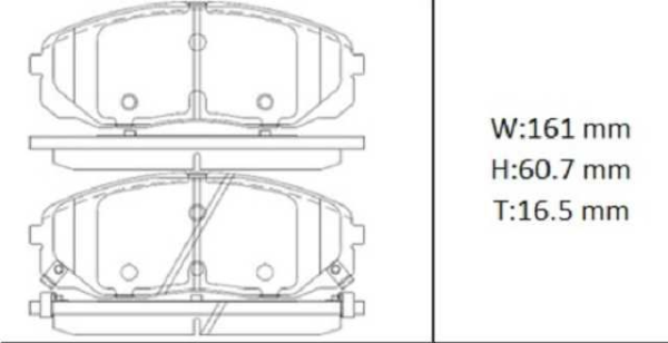 past freno ls kia gran carnival 2016 d1301 d1814 9048