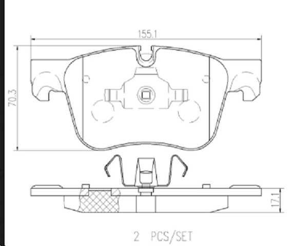 past. freno ls peug 3008 berlingo rifter