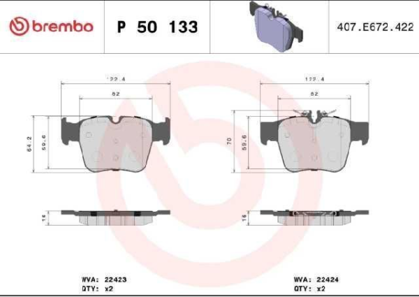 past. freno bramax mercedes c43 amg glc250 glc350 glc 200