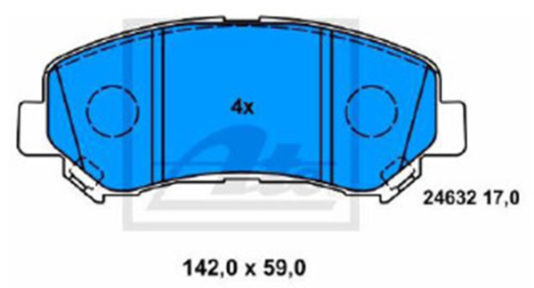 past. freno xtender (d) qashqai xtrail t31