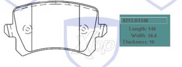 past. freno xtender (p) q3 ( 15) passat cc tiguan (14 16) haval h6 coupe