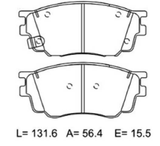 past. freno xtender (d) mazda 6 (2003) zotye z300 z500