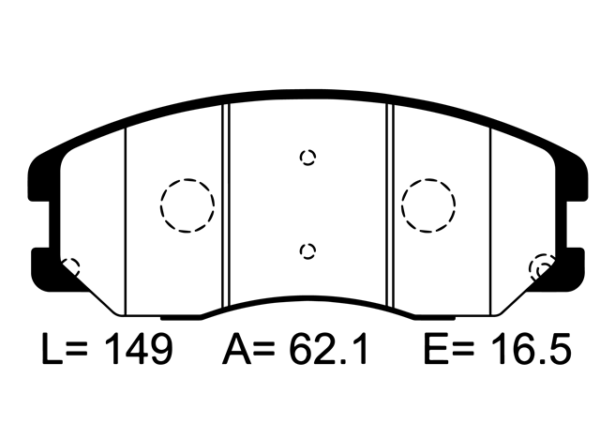 past. freno xtender (d) captiva sp1204