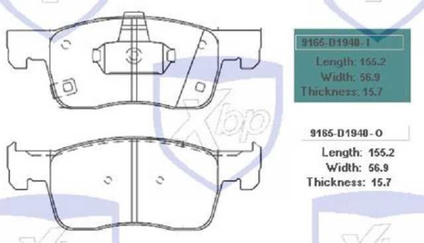 past. freno xtender (d) new cavaller (17 )