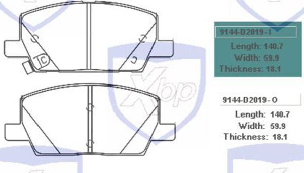past. freno xtender (d) tracker (17 19)