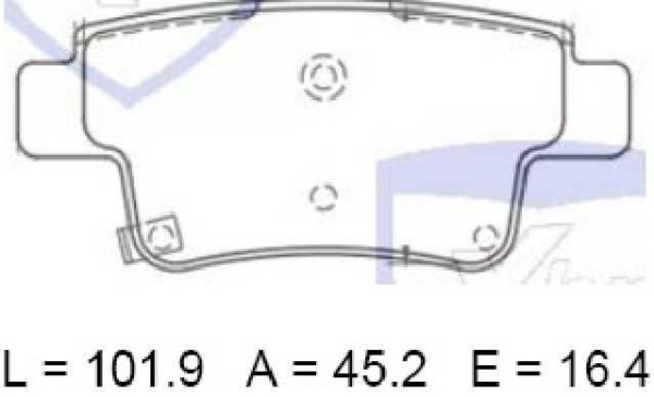past. freno xtender (p) gac gs4