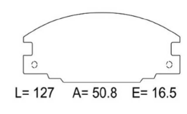 past. freno xtender (d) luv 2200 2300 trooper 2300 rodeo 2300