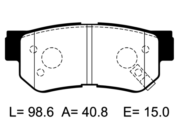 past. freno xtender (p) santa fe tucson