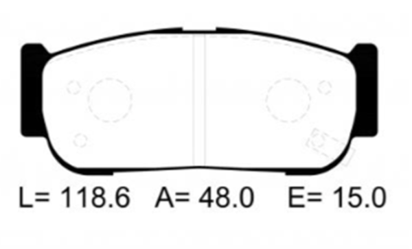 past. freno xtender (p) h1 santa fe(07 10) sorento jac t8