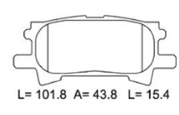 past. freno xtender (p) lexus rx350 rx400 (07 09) zotye t600 1.5