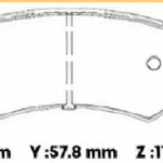 past. freno bramax jetour chery tiggo 2.0