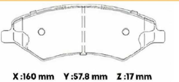 past. freno bramax jetour chery tiggo 2.0