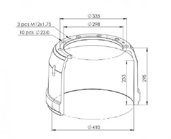 tambor de freno winsun 3904230001
