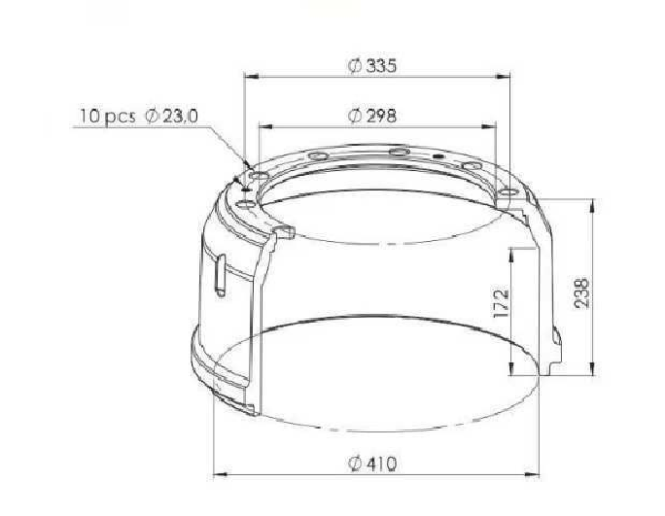 tambor de freno winsun 3644210001