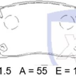 past. freno xtender (d) picanto (17 ) rin 14