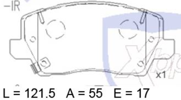 past. freno xtender (d) picanto (17 ) rin 14