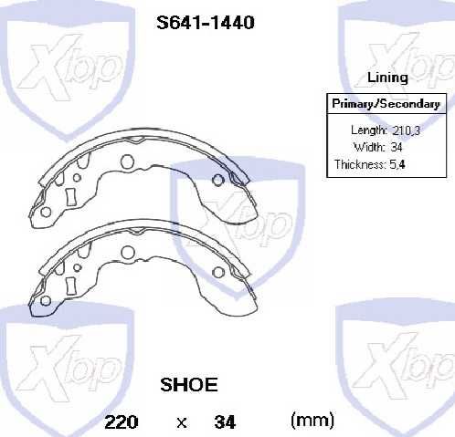 zapata freno xtender chev vitara 3 puertas 