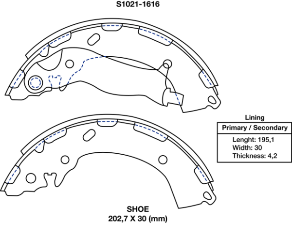 zapata freno xtender accent new (11 ) rio r (19 )